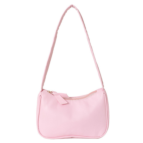 Casual commuting armpit bag, niche trend handbag,  autumn new bag, women's fashionable simple shoulder bag