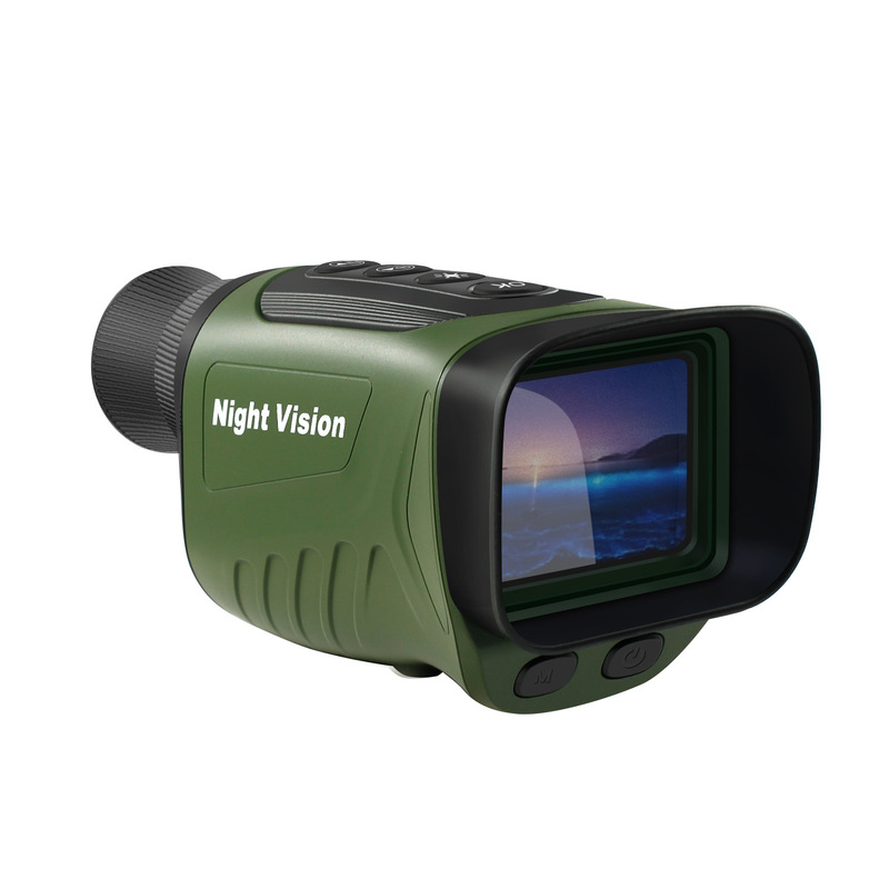 High-definition high-power digital night vision device outdoor monocular infrared imaging telescope infrared night full-color imager