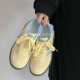Korean Style Vintage German Training Shoes Summer White Shoes Ins Trendy All-match Niche White Shoes Student Sports Casual Sneakers