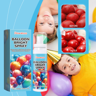 Dowmoo Balloon High Gloss Spray Anti-Oxidation Keep Balloon Appearance Brilliant Enhance Gloss Scene Decoration