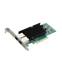 PCIe8X X540芯片服务器网卡高速稳定10G/5G/1G RJ45 万兆双口网卡
