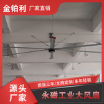 工厂直销工业风扇大尺寸4.5米大型吊扇车间工厂降温永磁电机风扇