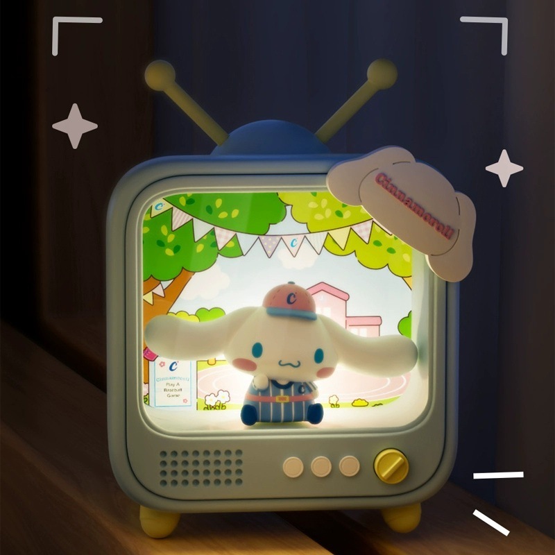 正規品 ロンボワン/サンリオファミリー テレビチャンネルシリーズ 光るオーナメント ブラインドボックス ビッグイヤードッグ ハローキティ|undefined
