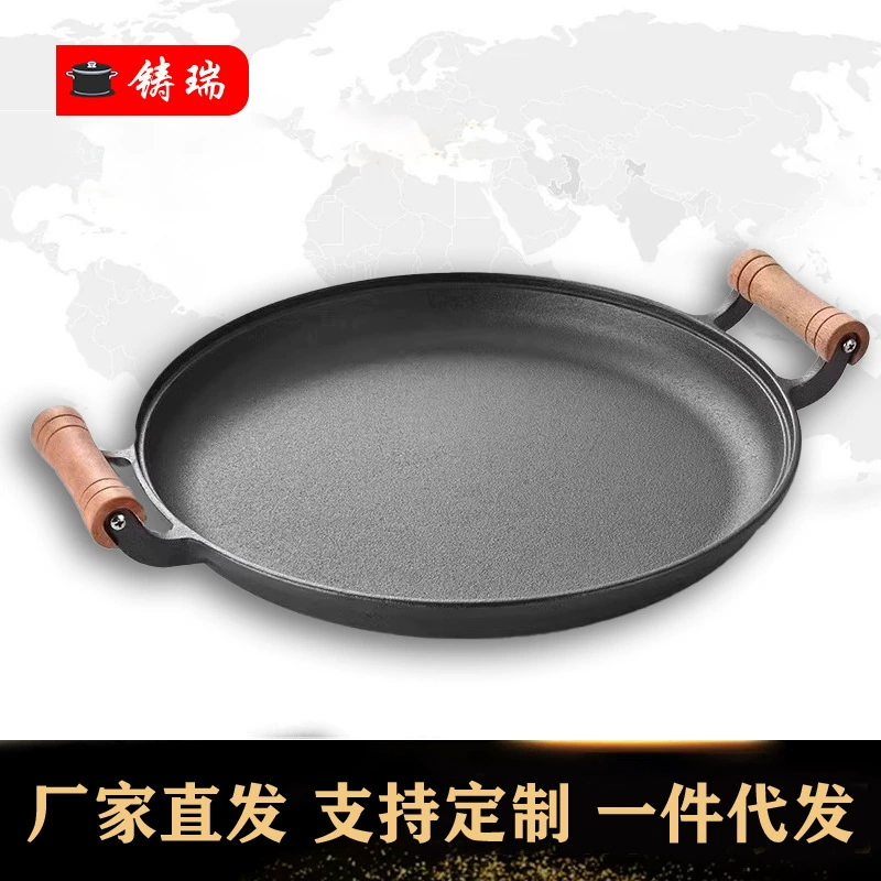 Чугунная кастрюля для печенья Домашняя кастрюля с антипригарным покрытием