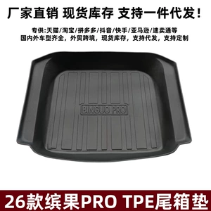 Suitable for 26 models of Bingo PRO, 3D high-edge waterproof interior-specific TPE Bingo PRO trunk mat
