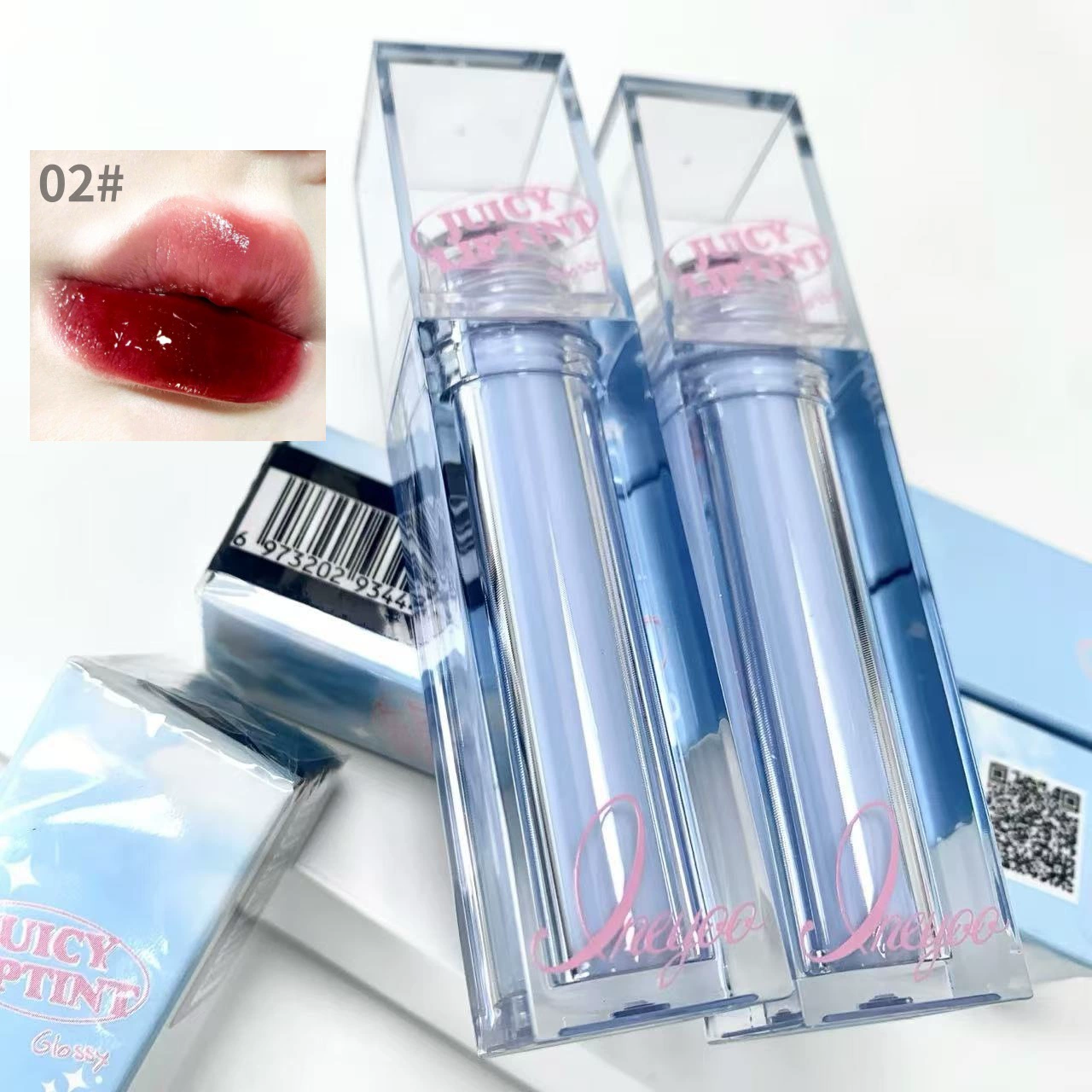 INKYO водная помада Water Dew Lip Tint водо-легкий зеркальный увлажняющий блеск для губ