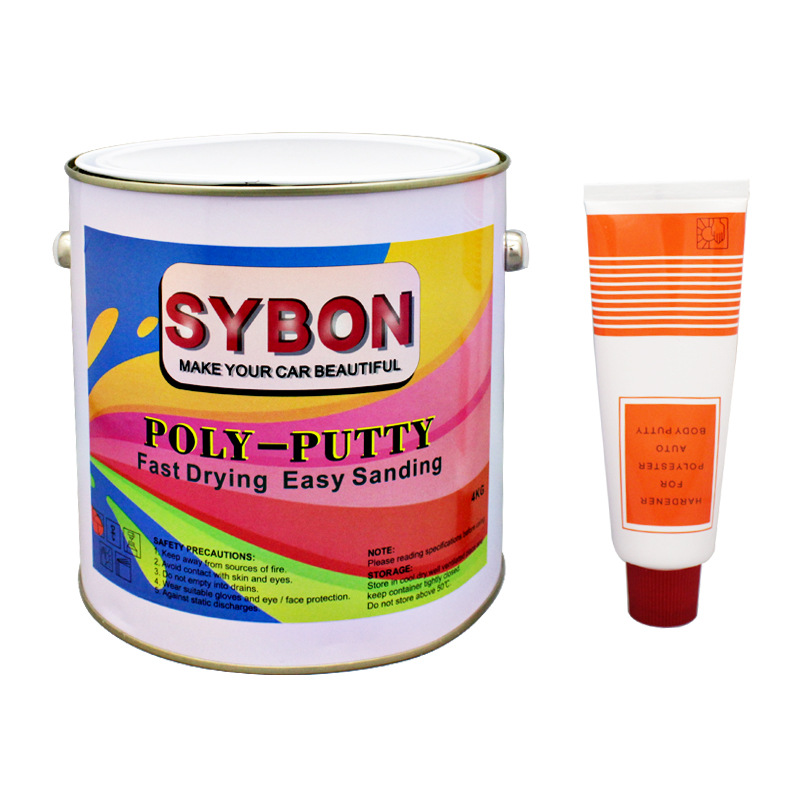 外贸出口原子灰厂家直销汽车金属腻子家具磨具轮船机械易打磨修补