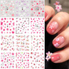 Nail polish for manicure, sticker, fresh watercolour, suitable for import, new collection