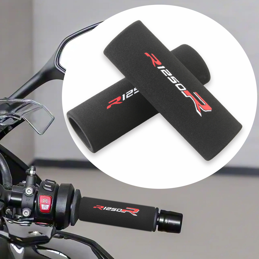 Hot-Selling Sweat-Absorbent Anti-Slip Sponge Handlebar Grips for Bmw R1250R, Customizable and Available for Wholesale