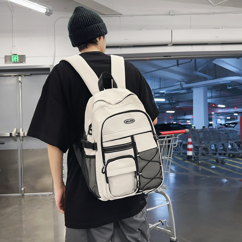 Nuevos bolsos de hombro para hombres japoneses mochilas para estudiantes universitarios de ocio mochilas deportivas al aire libre hombres de gran capacidad 100 mochilas mochilas mochilas