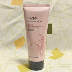 跨境新款妃诗小铺the shop大米米水洁面乳卸妆洗面奶洁面膏现货