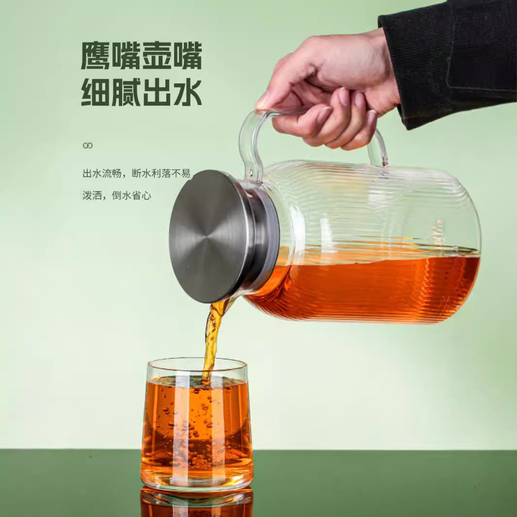 Pot acrílico jar de jugo de plástico cerveza de restaurante jar de agua resistente a altas temperaturas jar de agua fría resistente a caídas tetera de frutas