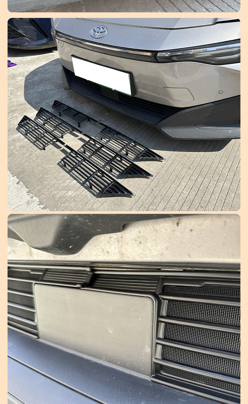Toyota BZ3 snap-on insect-proof net grille radiator protection cover mosquito and catnip protection modification accessories