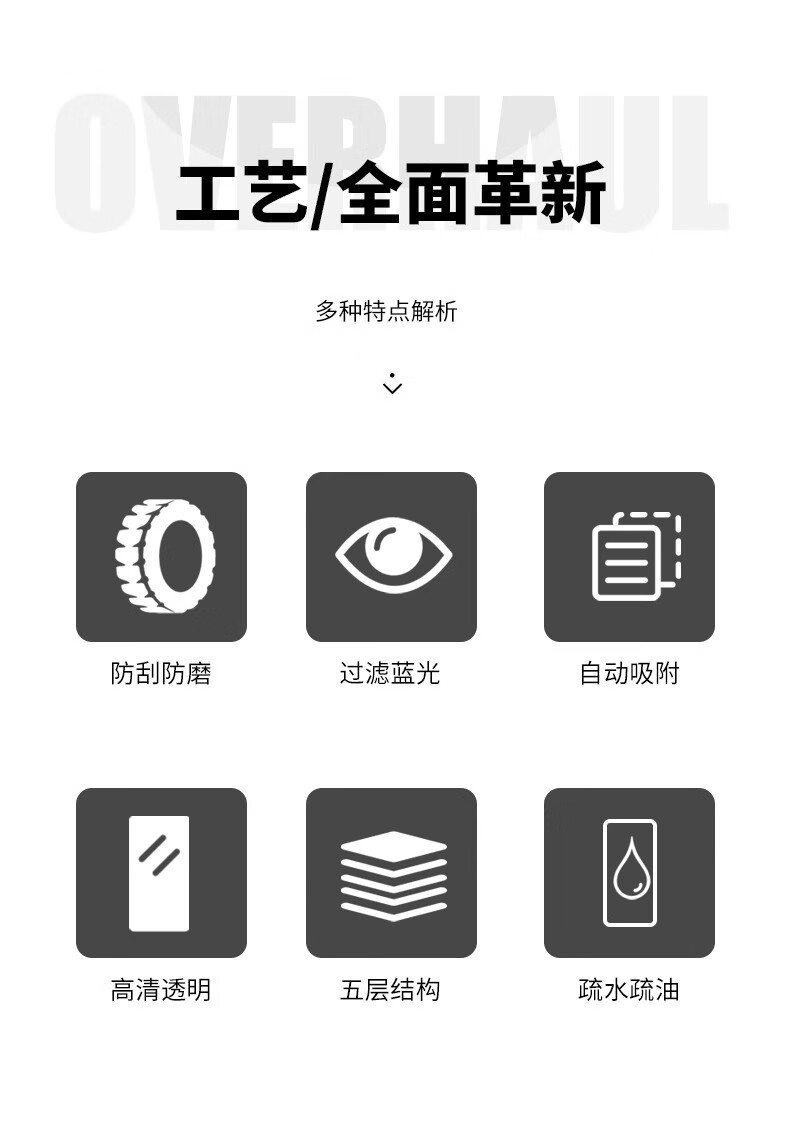 24 Huawei Wenjie M9 Car Central Control Navigation Tempered Film Screen Interior Film Protective Film Aito New M9