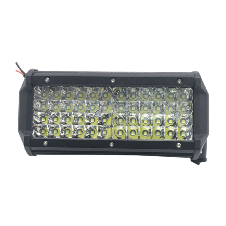 Luz de trabajo LED de 7 pulgadas y cuatro filas, 72W, luz para coche, foco para vehículos todoterreno, luz para camión, súper brillante. image 6