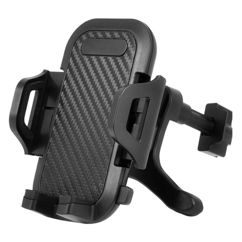 Soporte de teléfono móvil multifunción para automóvil soporte de navegación de salida de aire soporte de fibra de carbono para automóvil soporte de brazo telescópico XP019