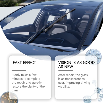 Auto glass repair liquid Repair Fluid Set Windshield