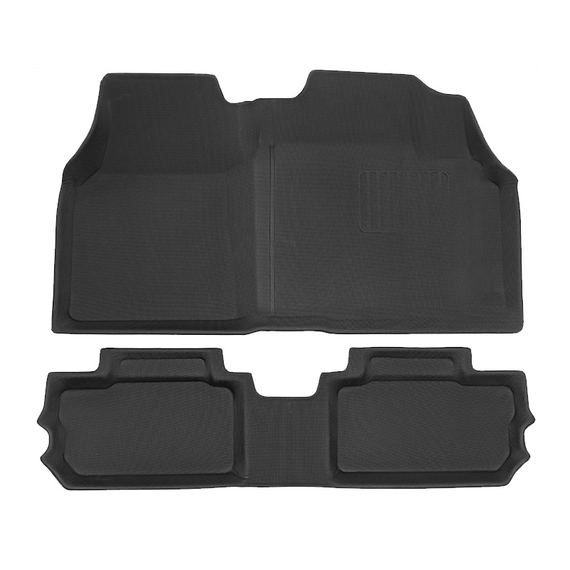 Adecuado para Changan LUMIN2025 timón derecho 3D Material para todo clima Alfombrilla para el pie XPE Alfombrilla para el maletero Alfombrilla para el respaldo