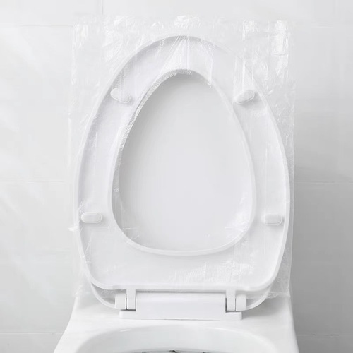 Disposable toilet seat cushion, maternity thickened water-proof plastic, travel toilet seat cover, dirt-proof household hotel seat cushion paper