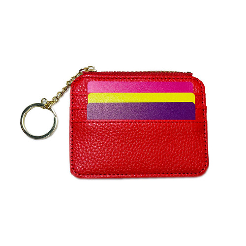 Thin ultra-light card holder large capacity card slots small card case multi-card slot for women exquisite delicate leather PU card case wholesale