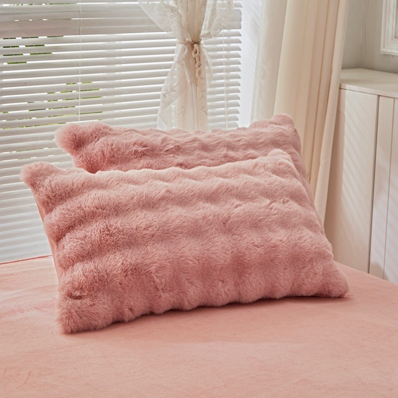 La leche de camisa de almohada cubierta de almohada de una sola cubierta de almohada de invierno hogar de gran tamaño agregado núcleo de almohada cubierta de revestimiento interior