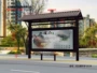 仿古公交智能站台候车亭