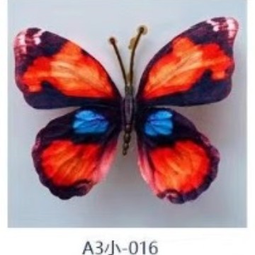 模擬 3D 蝶の花模擬造花 DIY 蝶のカラフルな人気の蝶の装飾クリエイティブジュエリー工場卸売|undefined