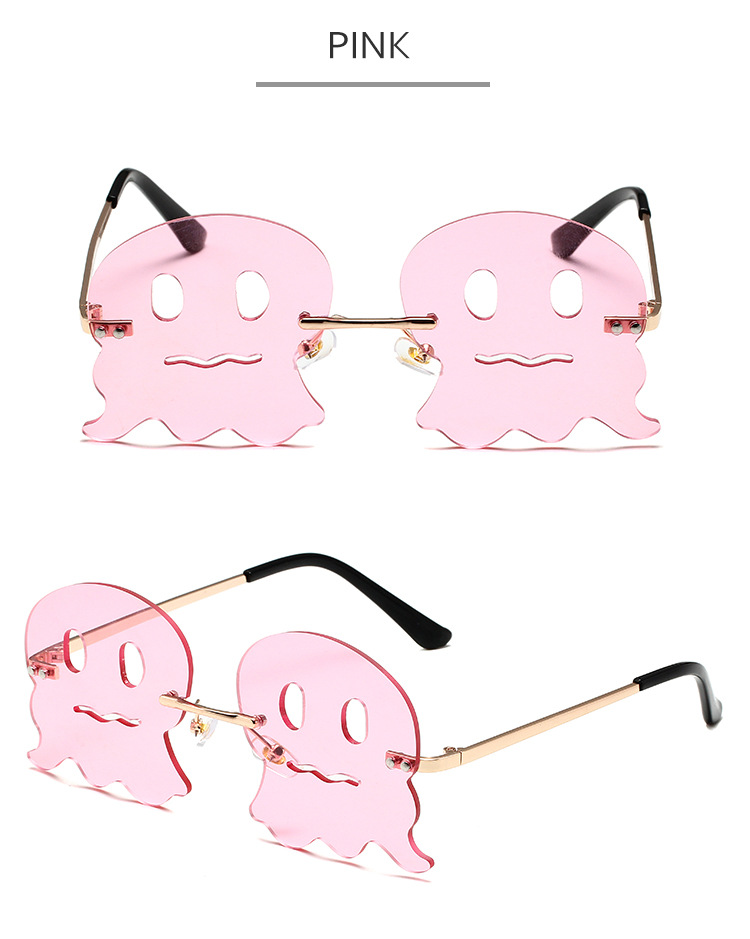 Men's Sunglasses New Octopus Funny Cartoon Metal Sunglasses Party Dance Men And Women Sunglasses_voghion.com