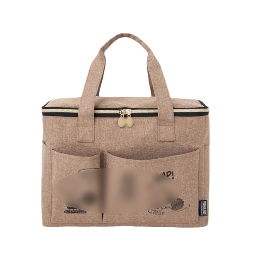 Japanese appendix puppy Snoopy large capacity portable travel bag shopping bag picnic storage bag