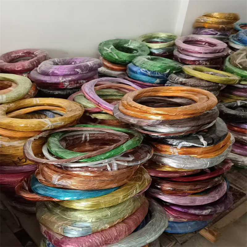 彩色铝线 DIY手工铝线 小饰品工艺铝线 园林彩色铝丝 盆景铝丝