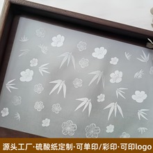 半透明硫酸纸彩色印刷定制LOGO 可定制尺寸 加厚描图纸工程制图