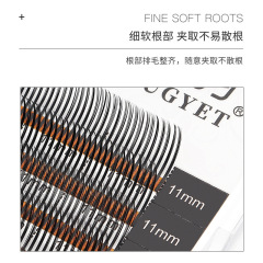 斷羽5d花神漫畫款仙女款嫁接睫毛超柔軟濃密單根仙子毛美睫店專用