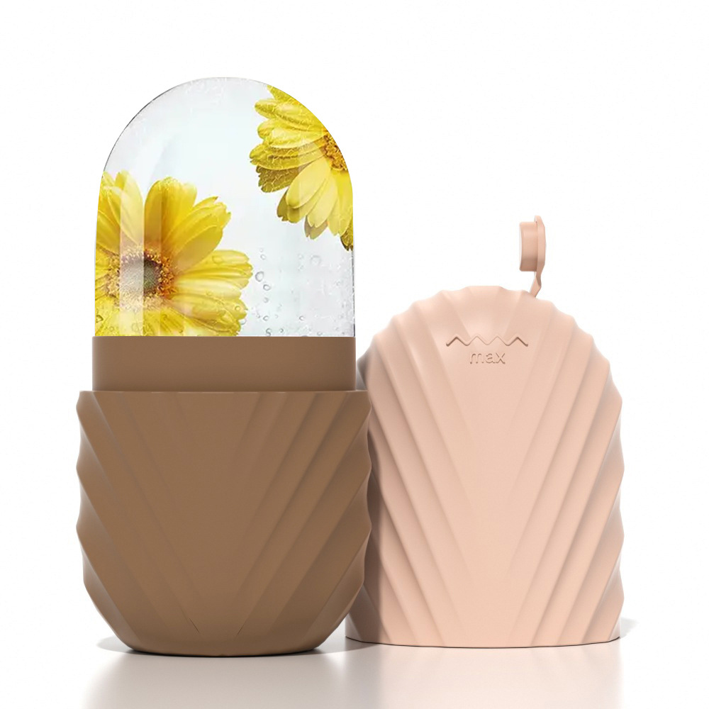 Silicone helado facial helado facial helado rodillo helado molde de masaje de belleza helado de silicona helado húmedo helado en stock