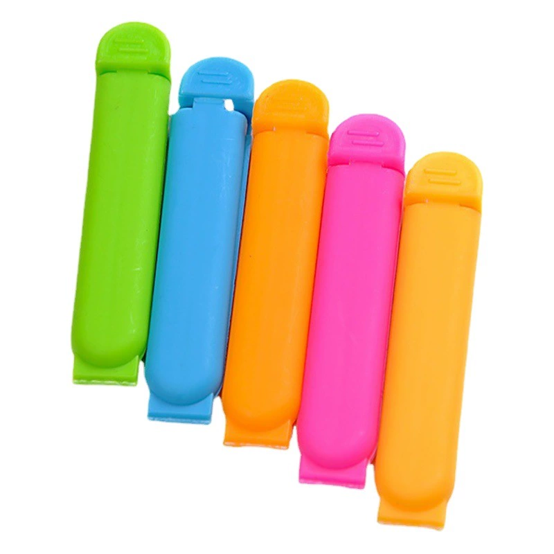 T заводской творческий маленький подарок 7 см матовый пищевой зажим пластиковая закуска влагостойкий уплотнительный зажим для печати логотипа