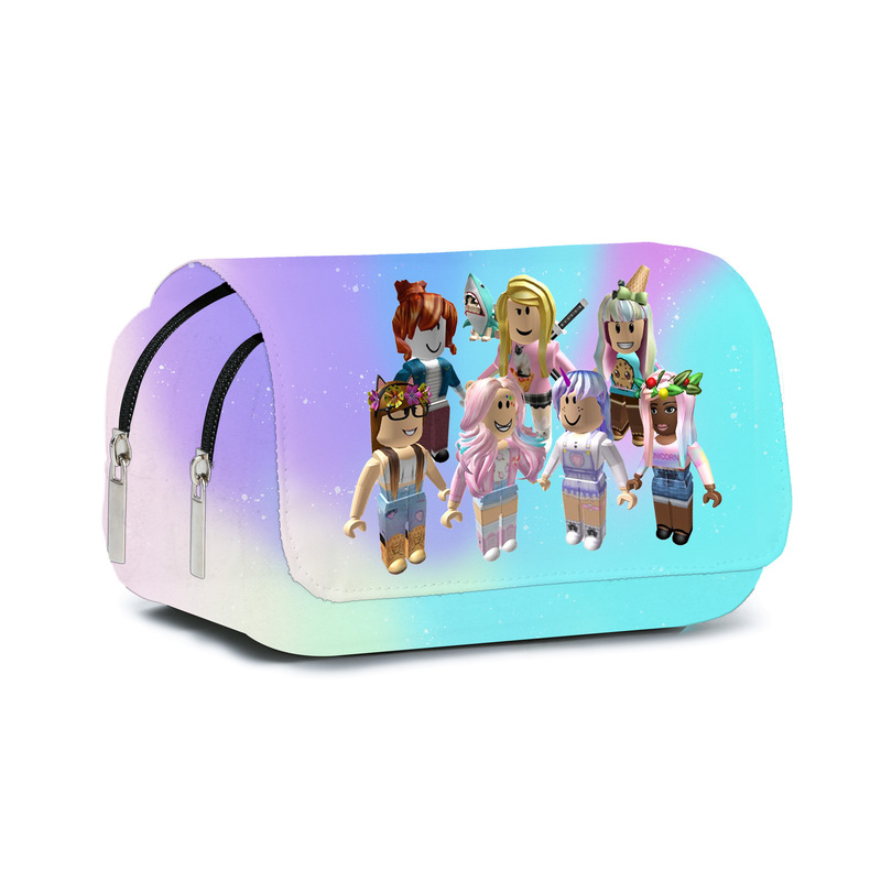 现货ROBLOX小学生笔袋儿童跨境亚马逊货源铅笔盒文具盒|undefined