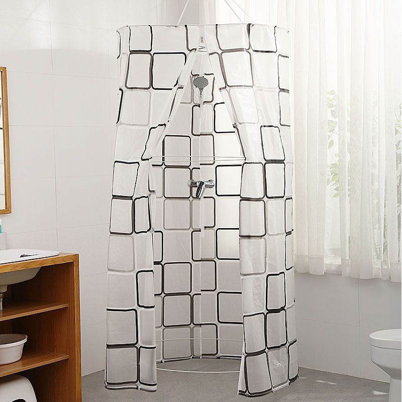 Circular Bath Enclosure for Adults and Babies Home Use Thickened Insulated Warm Winter Bath Curtain Storage围帐
