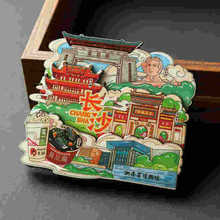 城市冰箱贴长沙武汉恩施合肥张家界黄山江西南昌景德镇望仙谷婺源