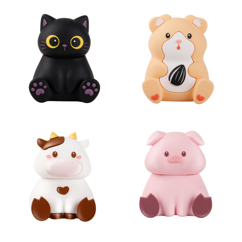 新商品の創意動物の造形ブルートゥースオーディオ高颜値かわいい少女の心のデスクトップの置物のミニ携帯音響|undefined