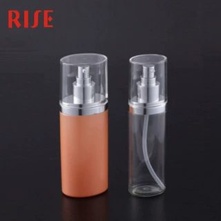 化妆品包材 PET椭圆乳液吹瓶 塑料喷雾瓶 卸妆油瓶150ML2