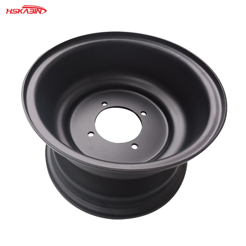 Suitable for beach buggy kart ATV8 inch iron wheel hub iron ring small four-wheeler bull
