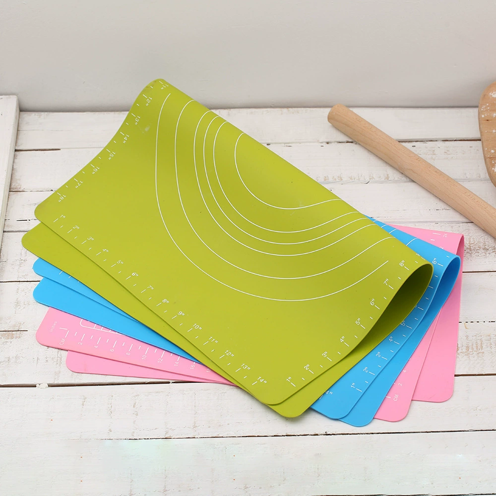 Households silicone kneading pad food -grade baking tools without sticky and noodle pad rolling panel plastic case boards