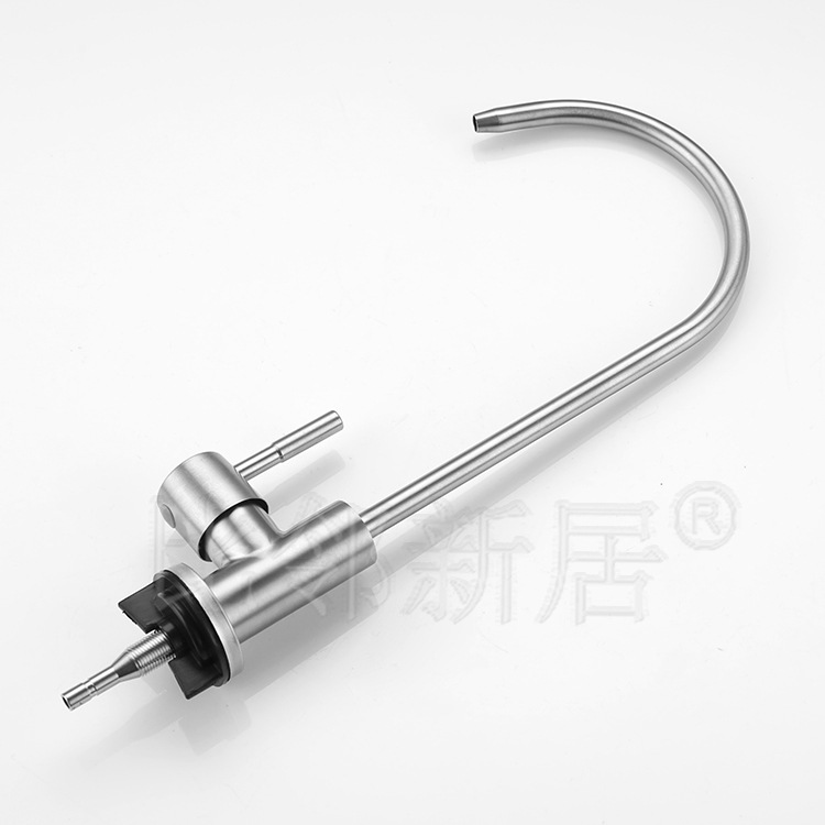 Factory wholesale 304 stainless steel single-cooling kitchen sink, elbow pipe, rotating sink, direct drinking purified water faucet undefined