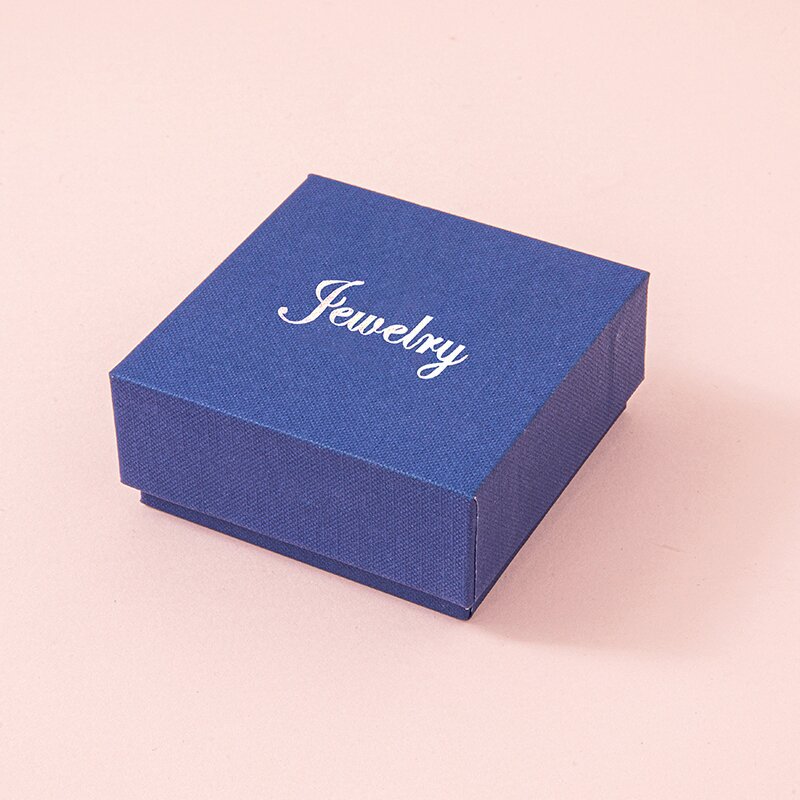 Caja de papel de joyería Tiandi Cubierta Anillo Pendientes Collar Joyería personalizada personalizada Caja de embalaje Origen Lugar de procesamiento de fábrica