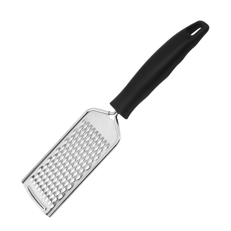 滑り止めハンドル付き430ステンレスチーズおろし器 チーズグレーター キッチン用品 製菓道具|undefined