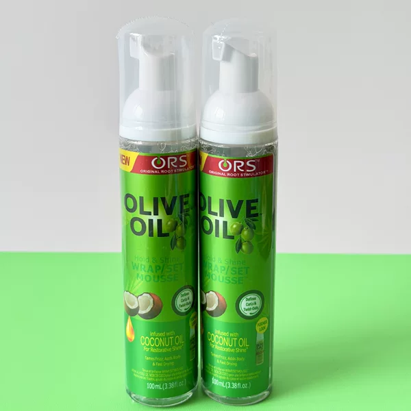 Cross-Border Styling Mousse Olive Oil Ors Shaping Spray Wig Volumizing Dry Gel Foam Mousse
