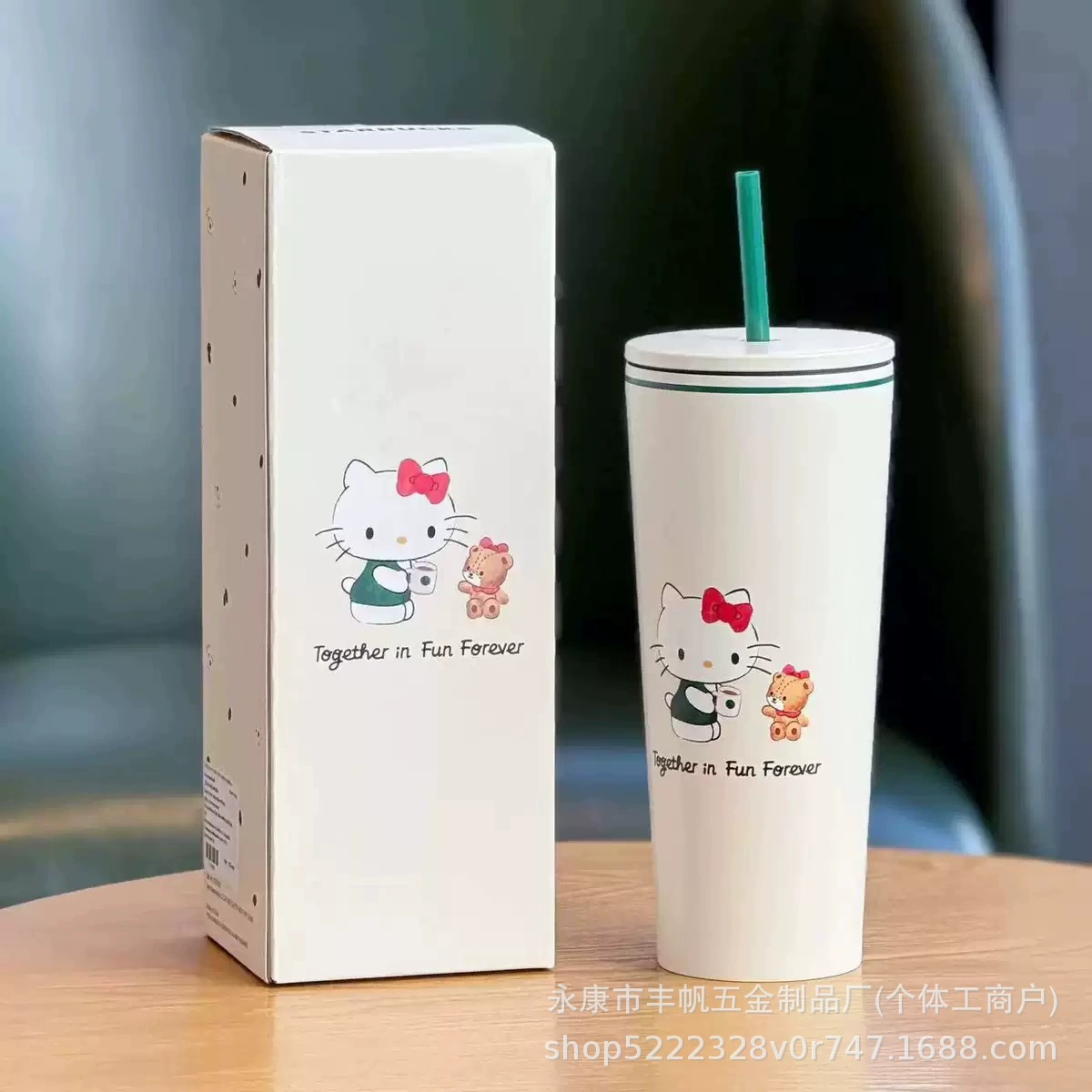 Hello Kitty, мультяшный милый качественный стакан со стеклянной колбой, 2025