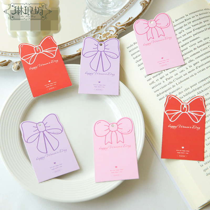 Nueva diosa Festival tarjeta etiqueta flor floral regalo ramo mensaje bendición tarjeta de felicitación arco