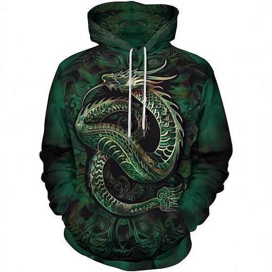 3D Digital Printing Long-sleeved Pullover Hoodie Men's Autumn And Winter Thermal Casual Sweater_voghion.com