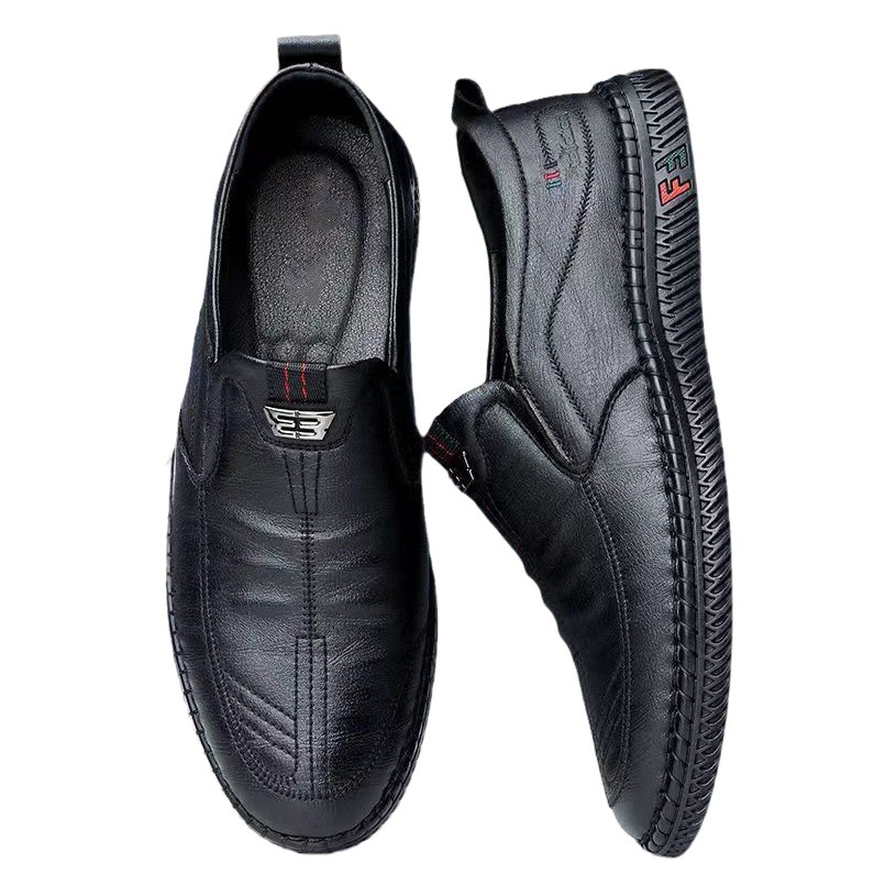 Mocasines de cuero suave de verano, zapatos de cuero casuales de negocios para hombre, zapatos de hombre, zapatos derby para hombre, éxito de ventas en TikTok