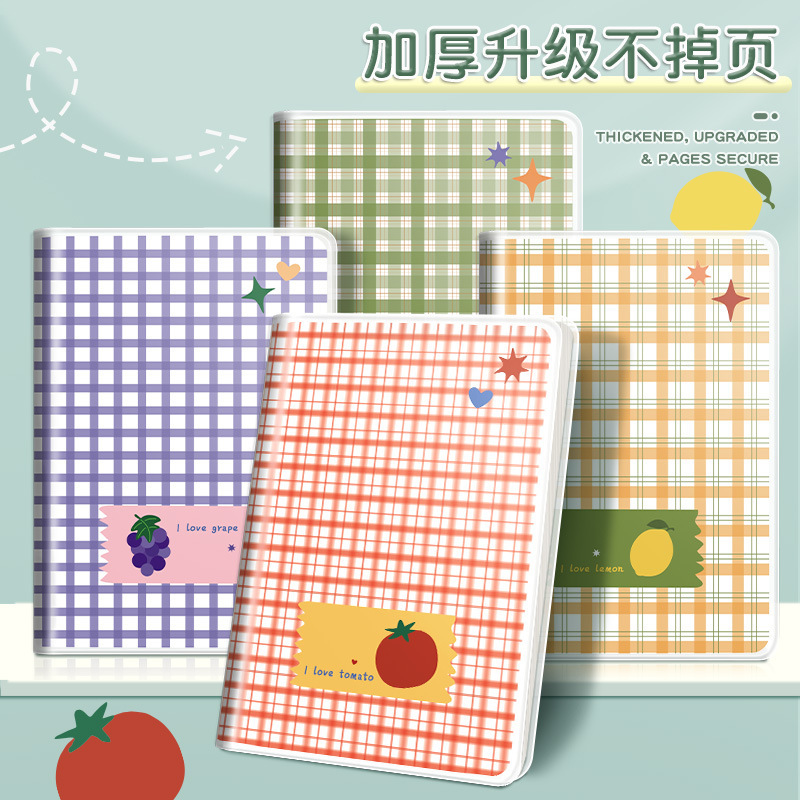 笔记本小清新日记本加厚新款本子学生胶套本a5软皮办公记事本批发|undefined